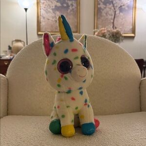 Colorful cute Polka Dot Unicorn Plush